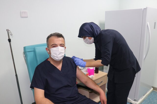 واکسن کرونا در ترکیه